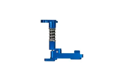 Obustronny zwalniacz magazynka CNC  M4/M16  (B) - Niebieski - obrazek 3