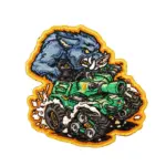 asgbox.pl - Naszywka - WAR MACHINE BOAR1 MORALE PATCH BLUE