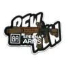 asgbox.pl - Naszywka Specna Arms Pew Pew Czarno-biała
