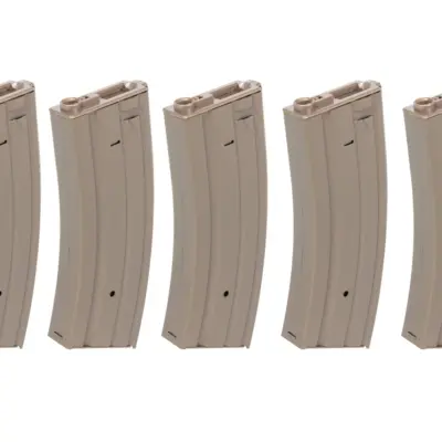 Alternative view of Zestaw 5 sztuk metalowych magazynków hi-cap 300 kulek Specna Arms Flat Dark Earth