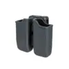 Podwójna polimerowa ładownica pistoletowa (molle) - Czarna OD-G-CYT-29-033225-00 asgbox.pl
