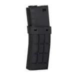 asgbox.pl - Magazynek typu Hi-Cap do replik M4 na 450 kulek - Czarny