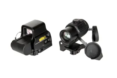 Zestaw celownika XPS 3-2 + Magnifier G43 3x - Czarny - obrazek 3