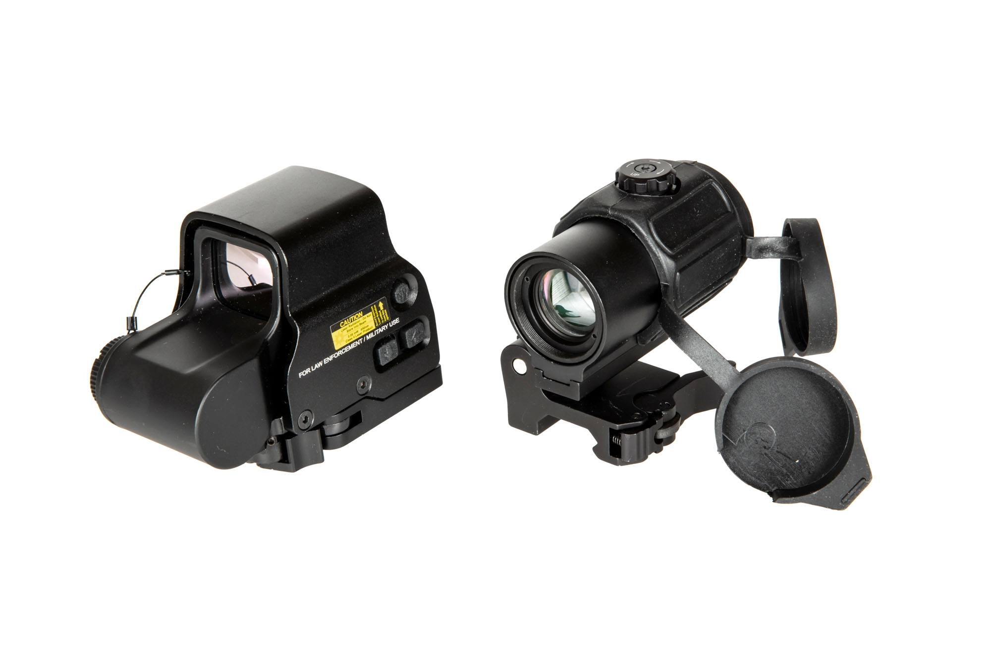 Zestaw celownika XPS 3-2 + Magnifier G43 3x - Czarny JJA-10-033884-00 asgbox.pl Zestaw celownika XPS 3-2 + Magnifier G43 3x - Czarny - obrazek 4