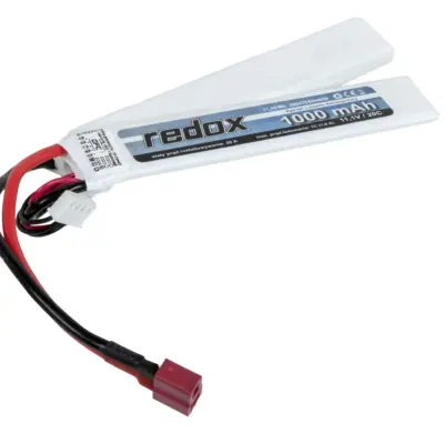 asgbox.pl - Akumulator LiPo Redox 1000 mAh 11.1 V 20C (2+1) Dean