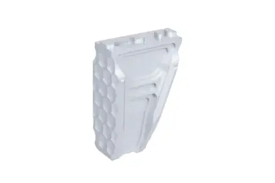 Chwyt przedni RSAC na KeyMod/M-LOK srebrny - obrazek 2