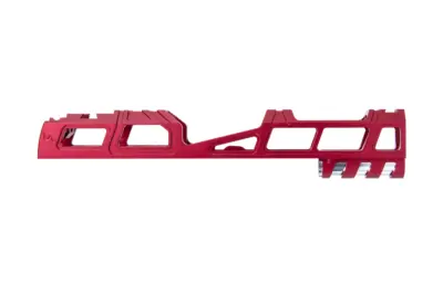 Aluminiowy zamek LA Capa Customs HYPER do replik TM Hi-Capa 5.1 Czerwony - obrazek 3