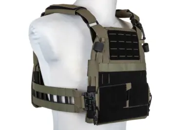 Kamizelka Taktyczna typu Plate Carrier Specna Arms Tactical QR III Oliwkowa - obrazek 4
