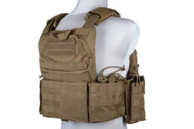 Kamizelka taktyczna Plate Carrier 8944-1 GFC Tactical Tan - obrazek 5