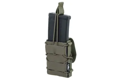 Pojedyncza ładownica typu Open Specna Arms Tactical na magazynki karabinowe Oliwkowa - obrazek 4