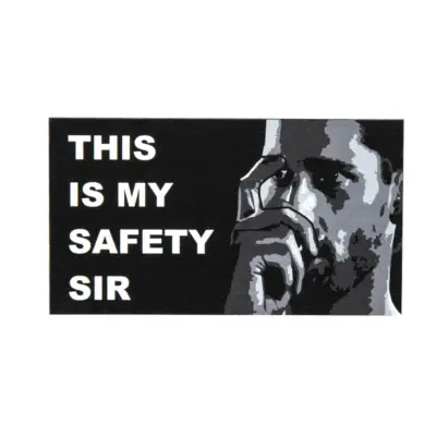 asgbox.pl - Naszywka IR - This Is My Safety