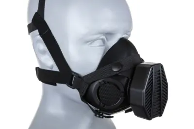 Maska Special Tactical Respirator Czarny - obrazek 5