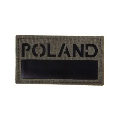 asgbox.pl - Naszywka POLAND IR – Ranger Green