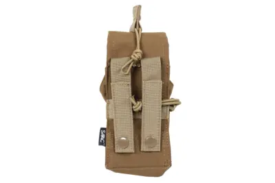 Podwójna uniwersalna ładownica na magazynki Specna Arms Tactical Tan - obrazek 4