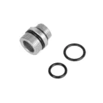 asgbox.pl - Adapter do tłumików z 11mm CW na 14mm CCW PCU Srebrny