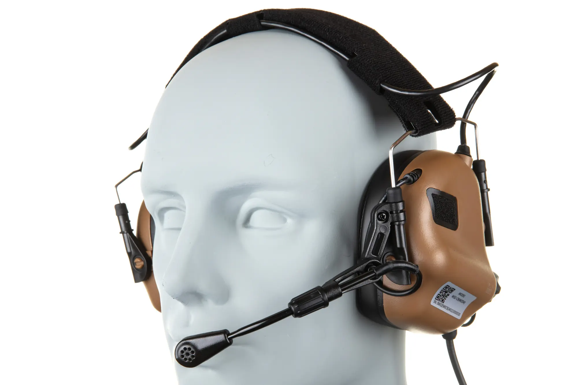 Aktywne ochronniki słuchu Earmor M32 MOD.4 Coyote Brown OD-G-EAR-31-041972-00 asgbox.pl Aktywne ochronniki słuchu Earmor M32 MOD.4 Coyote Brown - obrazek 4