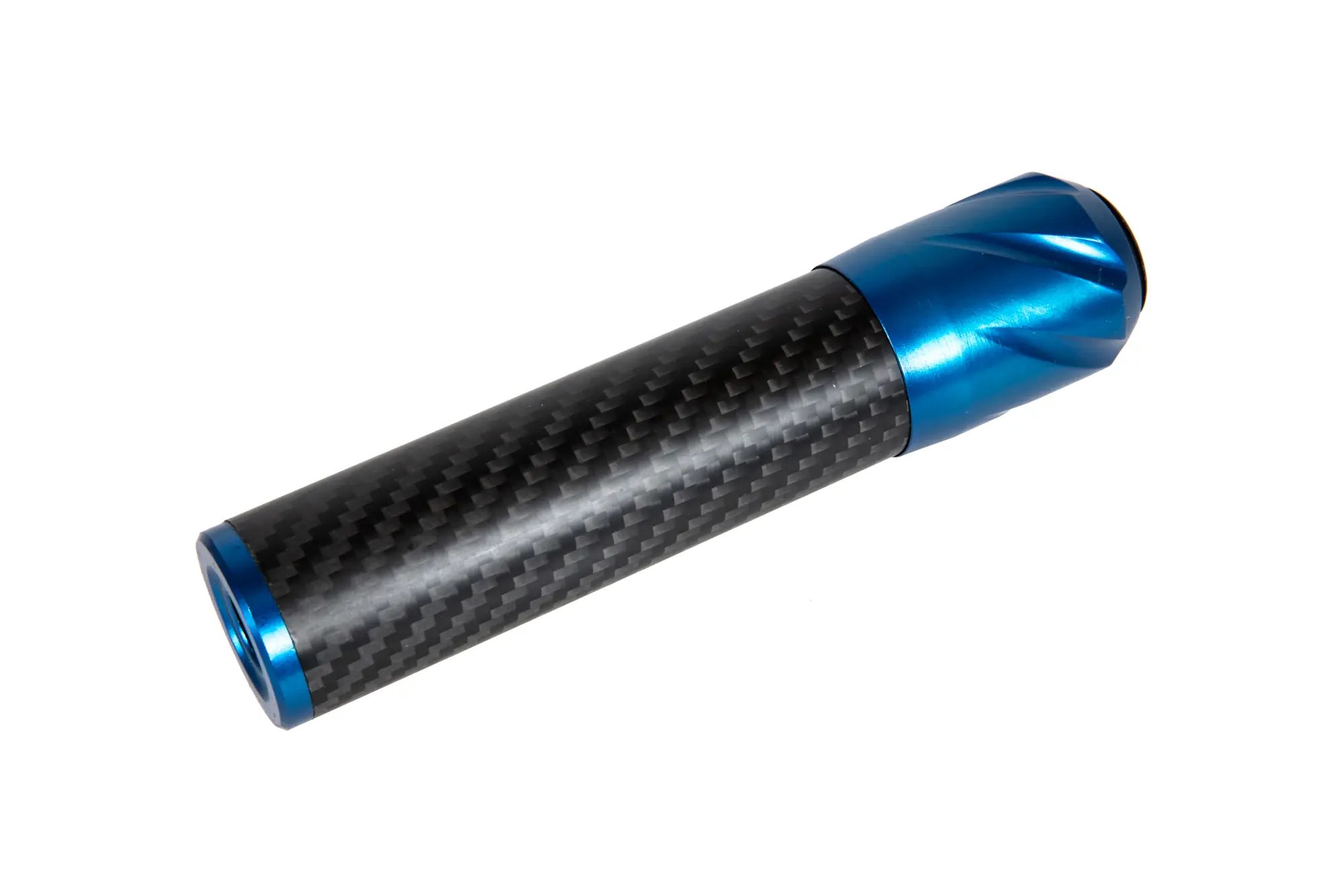 Karbonowy tłumik dźwięku DSL2 36x150mm - Niebieski CRI-09-037689-00 asgbox.pl Karbonowy tłumik dźwięku DSL2 36x150mm - Niebieski - obrazek 4