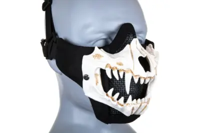 Maska Stalker EVO Fangs Upgrade Biały - obrazek 3