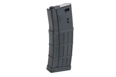Magazynek Polimerowy Mid-Cap na 175 kulek Tornado do replik M4/M16 Czarny - obrazek 2