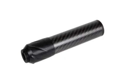 Karbonowy tłumik dźwięku DSL2 36x150mm - Czarny - obrazek 2