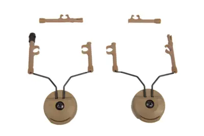 asgbox.pl - Adapter słuchawek typu Comtac na szyny typu ARC AirFrame - Czarny