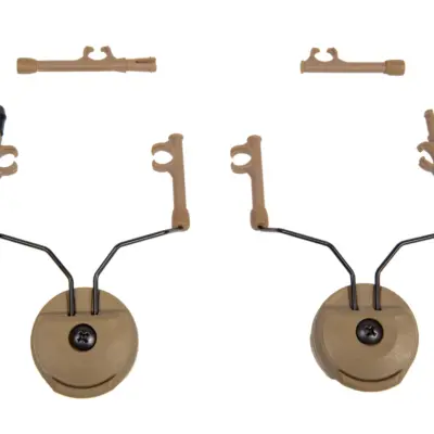 asgbox.pl - Adapter słuchawek typu Comtac na szyny typu ARC AirFrame - Czarny