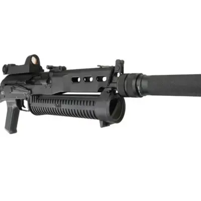 Replika pistoletu maszynowego PP-19 Bizon-2 z tłumikiem i kolimatorem OD-G-SVB-01-004020-00 asgbox.pl Replika pistoletu maszynowego PP-19 Bizon-2 z tłumikiem i kolimatorem OD-G-SVB-01-004020-00 asgbox.pl