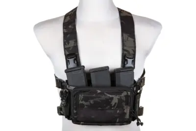 Kamizelka typu Chest Rig Ape Force Gear D3CRM MC Black - obrazek 3