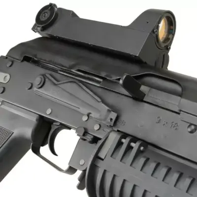 Replika pistoletu maszynowego PP-19 Bizon-2 z tłumikiem i kolimatorem OD-G-SVB-01-004020-00 asgbox.pl Replika pistoletu maszynowego PP-19 Bizon-2 z tłumikiem i kolimatorem OD-G-SVB-01-004020-00 asgbox.pl