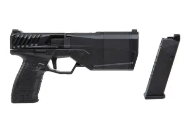 Replika pistoletu Krytac SilencerCo Maxim 9 Czarny - obrazek 5