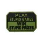asgbox.pl - Naszywka PVC -  Play Stupid