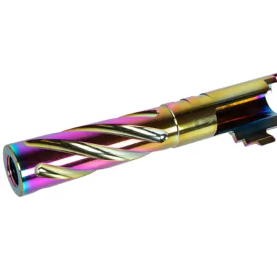 Aluminiowa lufa zewnętrzna LA Capa Customs TORNADO do replik TM Hi-Capa 4.3 Tęczowa LAC-12-040970-00 asgbox.pl Aluminiowa lufa zewnętrzna LA Capa Customs TORNADO do replik TM Hi-Capa 4.3 Tęczowa LAC-12-040970-00 asgbox.pl