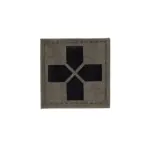 asgbox.pl - Naszywka MED Cross IR - Ranger Green