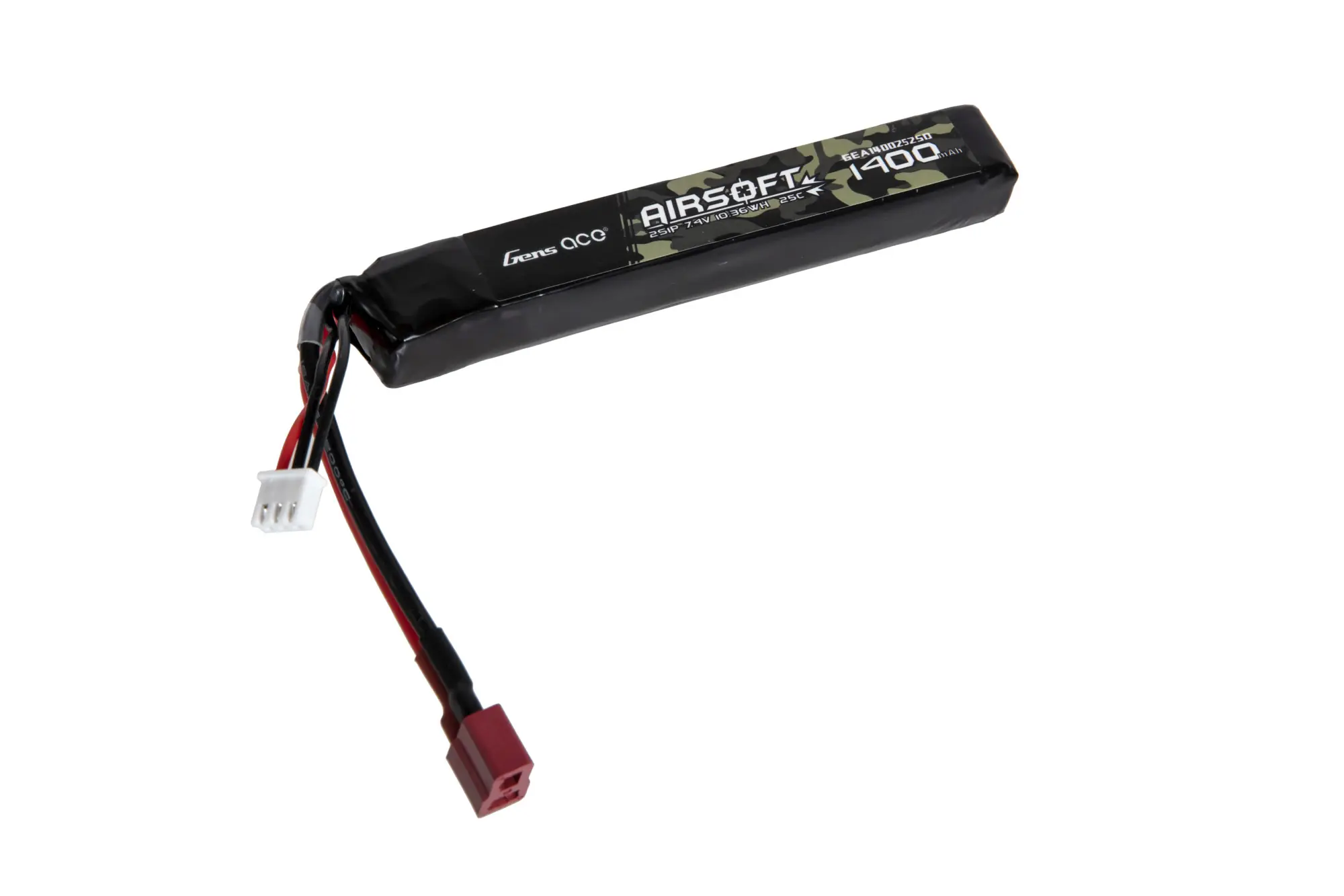Akumulator Li-Po Gens ace 25C 1400mAh 2S1P 7.4V GEN-06-037653-00 asgbox.pl asgbox.pl - Akumulator Li-Po Gens ace 25C 1400mAh 2S1P 7.4V