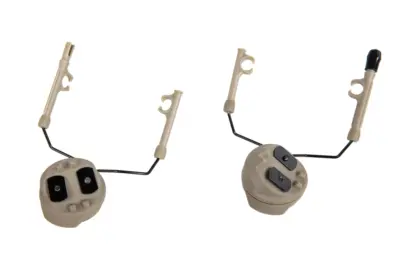 Adapter słuchawek TacSky typu Comtac na szyny typu MTEK Dark Earth - obrazek 3
