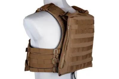 Kamizelka taktyczna Plate Carrier Trias PRIMAL GEAR Coyote Brown - obrazek 4