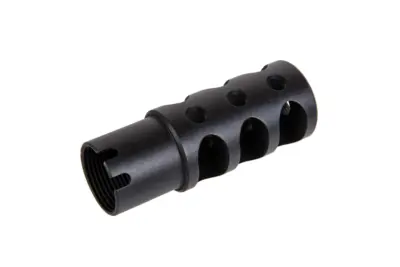 Tłumik Płomienia CNC SRSM (AK100) - Czarny - obrazek 3