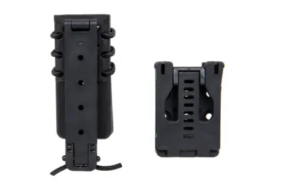 Ładownica na magazynek 9mm Wosport Urban Assault Long Quick Pull Czarny - obrazek 3