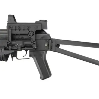 Replika pistoletu maszynowego PP-19 Bizon-2 z tłumikiem i kolimatorem OD-G-SVB-01-004020-00 asgbox.pl Replika pistoletu maszynowego PP-19 Bizon-2 z tłumikiem i kolimatorem OD-G-SVB-01-004020-00 asgbox.pl