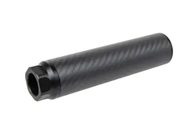 asgbox.pl - Karbonowy tłumik dźwięku Silverback Medium 24mm CW Czarny