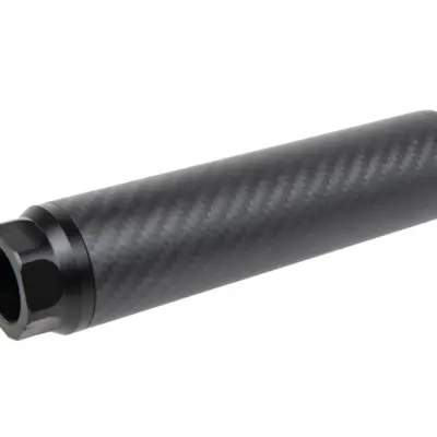 asgbox.pl - Karbonowy tłumik dźwięku Silverback Medium 24mm CW Czarny