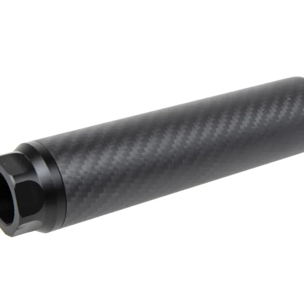 asgbox.pl - Karbonowy tłumik dźwięku Silverback Medium 24mm CW Czarny