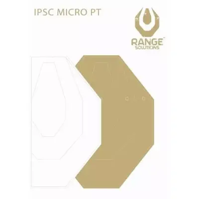 asgbox.pl - Tarcze Strzeleckie IPSC Micro PT - 50 szt.