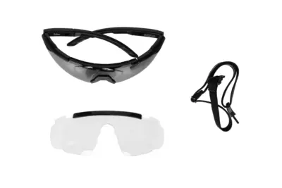 Okulary Wiley X® SABER ADV Matte Black - Smoke Grey / Clear - obrazek 3