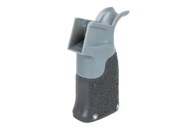 Chwyt pistoletowy 20° ICS EMG Zeta Vertical Pistol Grip do replik M4/M16 Szary - obrazek 2