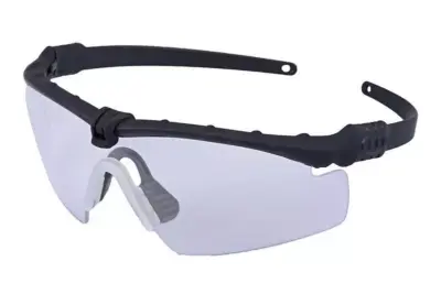 Okulary Tactical - Czarne/ Przeźroczyste - obrazek 3