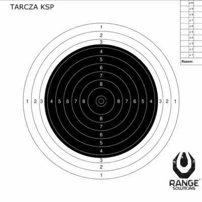asgbox.pl - Tarcze Strzeleckie KSP Karabin Sportowy - 500 szt.