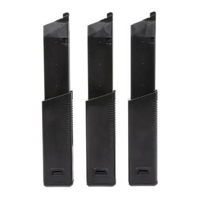 Alternative view of Zestaw 3 magazynków 60 kulek Green Gas Krytac do replik Kriss Vector Czarny