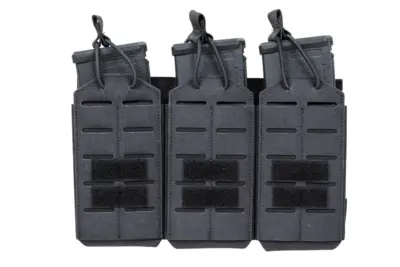 Potrójna ładownica Specna Arms Tactical na magazynki karabinowe Czarna - obrazek 4