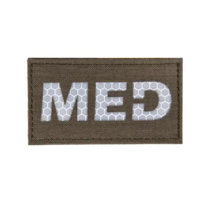 asgbox.pl - Naszywka MED Odblaskowa - Ranger Green